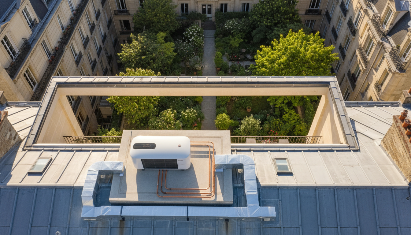 Installation pompe à chaleur en copropriété Paris et Île-de-France