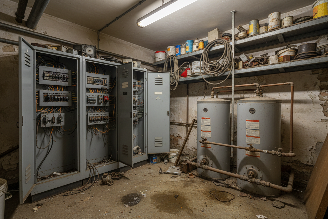 PAC individuelle T4 Vincennes - Avant / Après - Avant