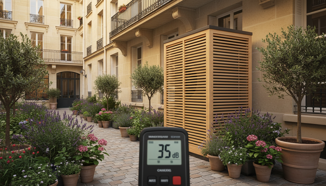 Bruit pompe à chaleur copropriété : réglementation et solutions IDF