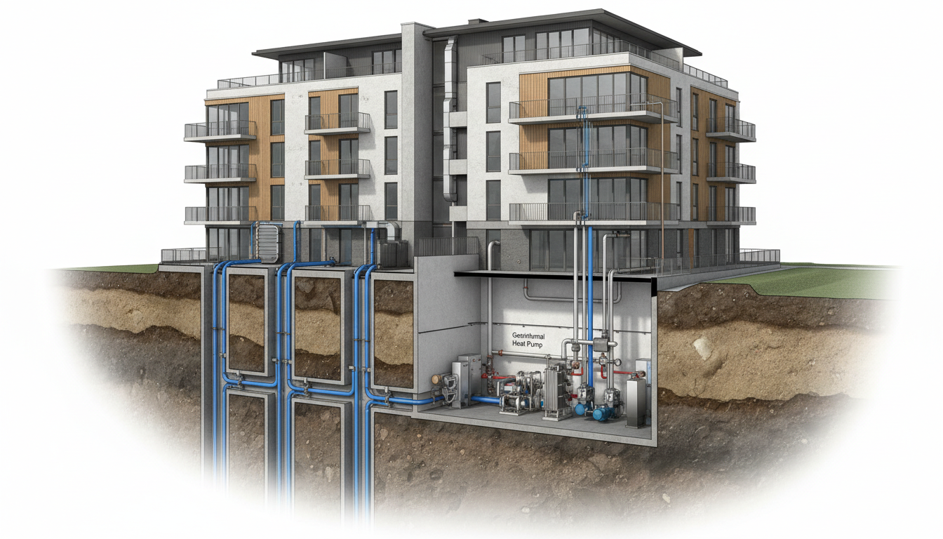 Géothermie copropriété